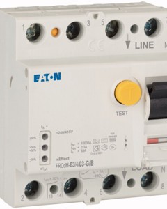 Residual current device FRCDM 4-pole 63/0.3 type G/B